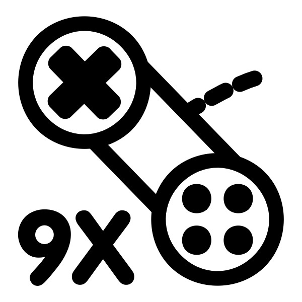 SVG Black and white KDE icon vector graphics