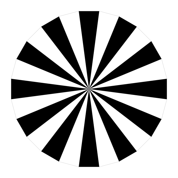 SVG Black and white pallette vector image
