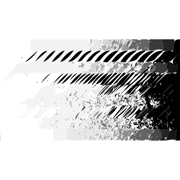 SVG Black and white raster trace