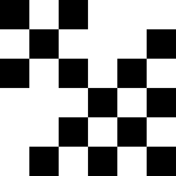 SVG Black and white squares