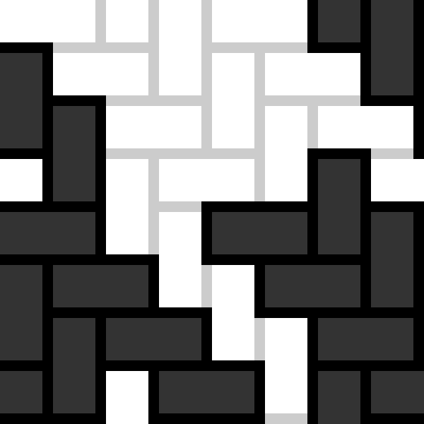 SVG Black and white tiles houndstooth pattern