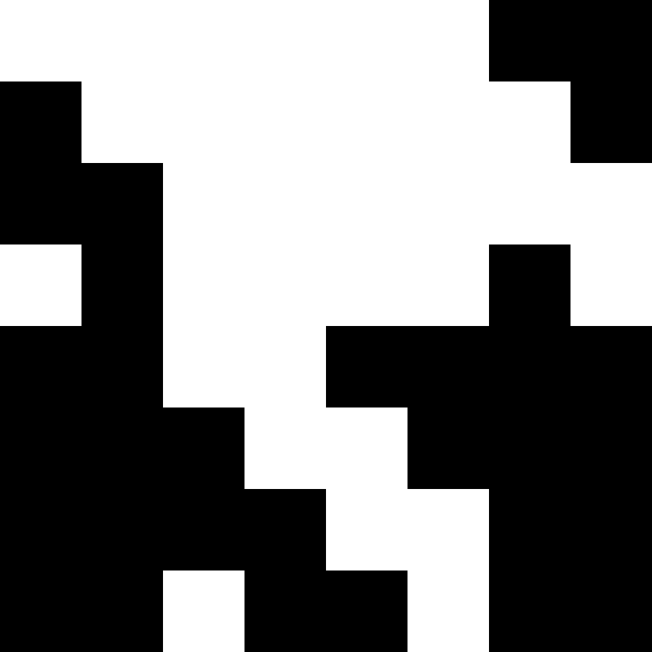 SVG Black and white tiles pattern graphics