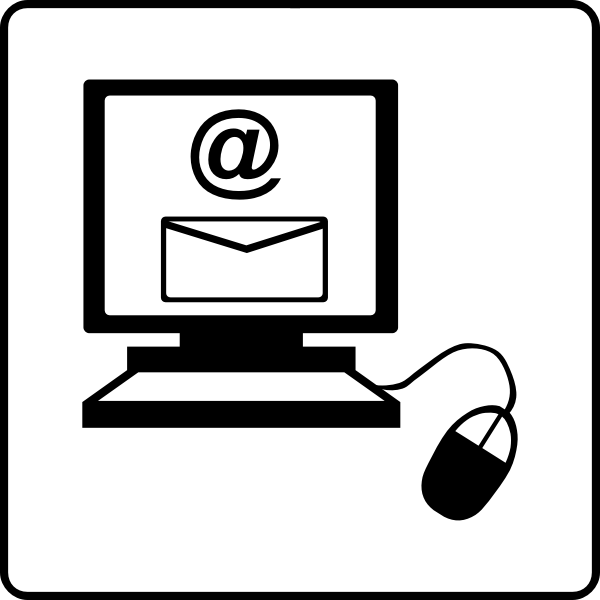 SVG Black and white vector icon for hotel with internet in rooms