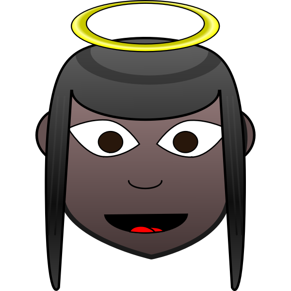 SVG Black angel