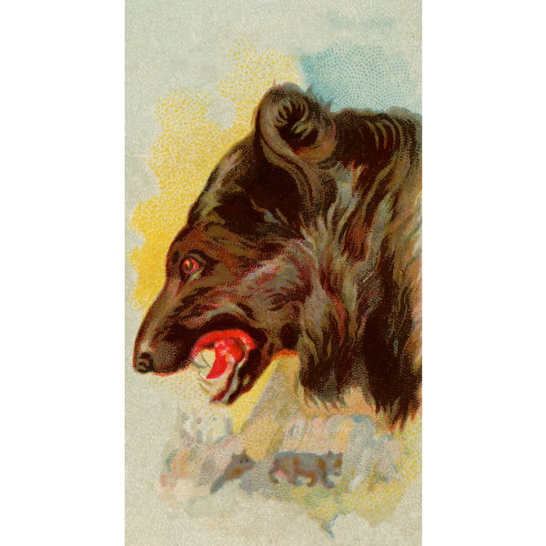 SVG Black bear