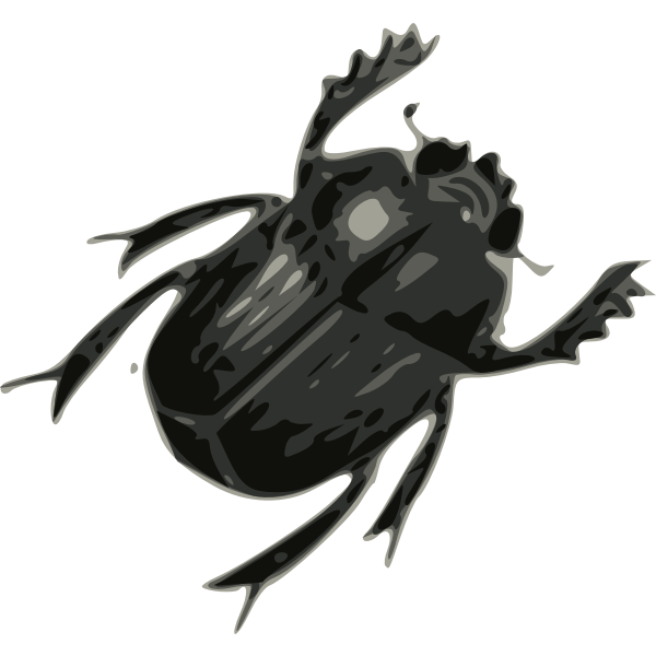 SVG Black bug