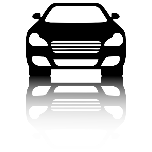 SVG Black car image