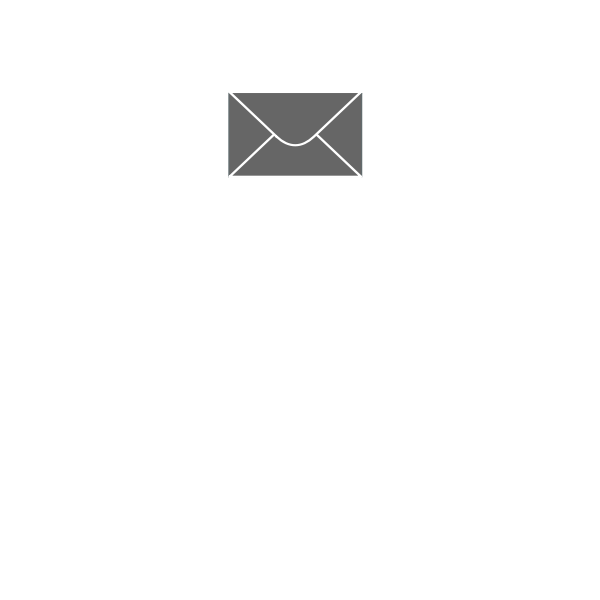 SVG Black closed envelope