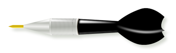SVG Black dart