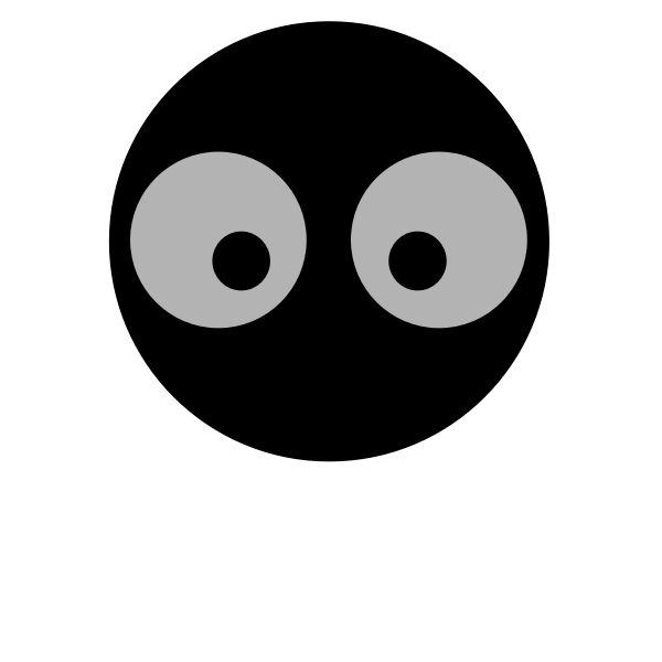SVG Black face