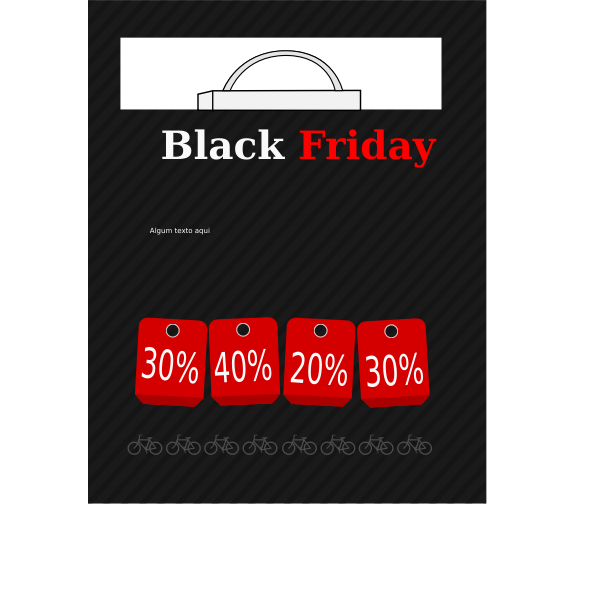 SVG Black Friday banner