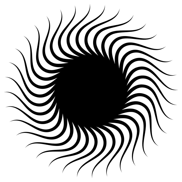 SVG Black hole