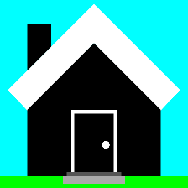 SVG Black house