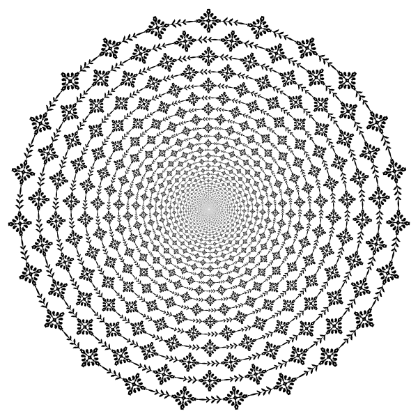 SVG Black lace
