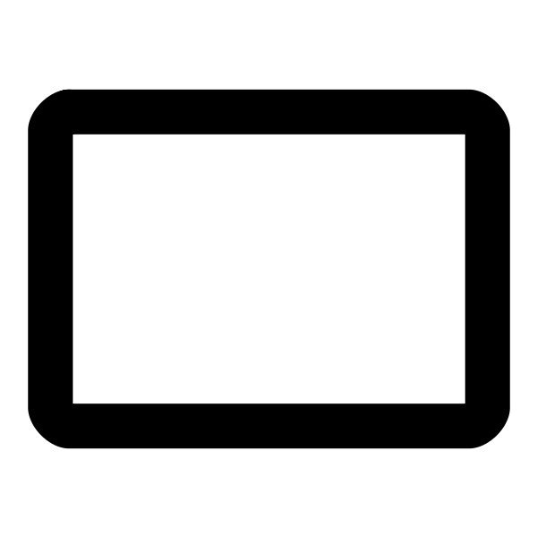 SVG Black rectangle