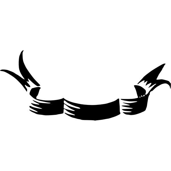 SVG Black ribbon image