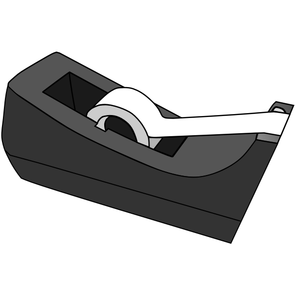 SVG black tape