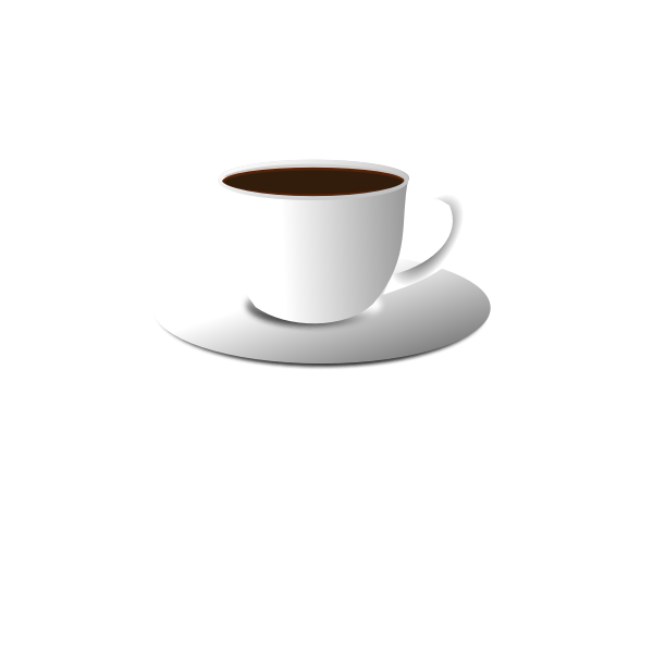SVG Black tea pot vector graphics