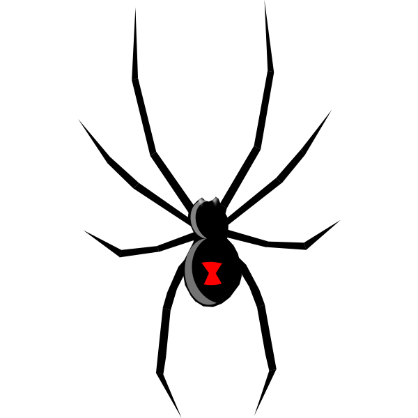 SVG black widow