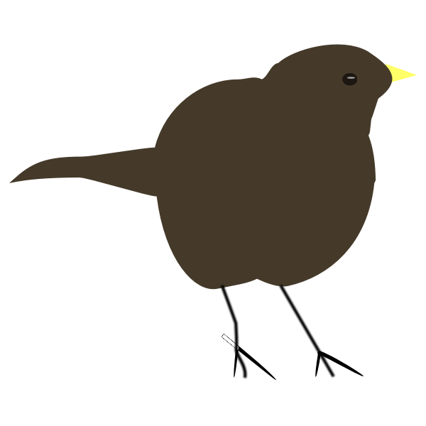 SVG Blackbird silhouette-1573574029
