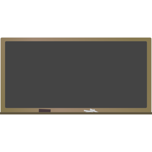 SVG Blank blackboard vector image