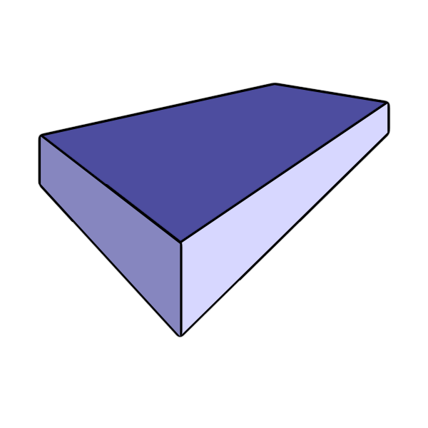 SVG Blank blue book