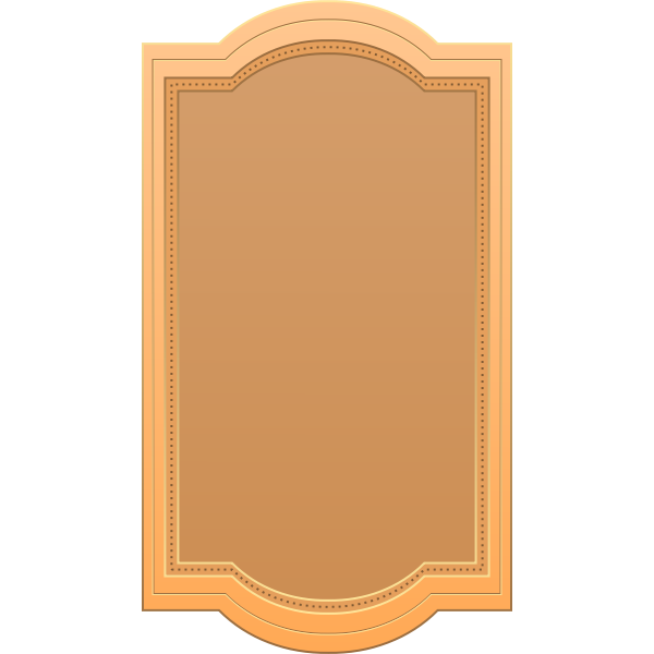 SVG Blank sign vector image