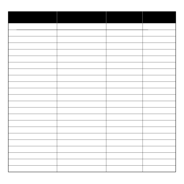 SVG Blank spreadsheet vector graphics