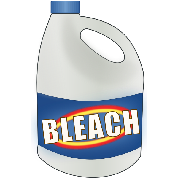 SVG Bleach bottle