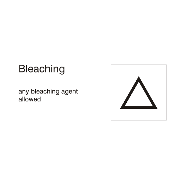 SVG Bleaching allowed symbol