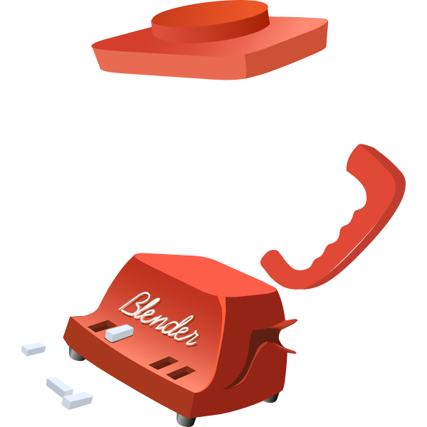 SVG Blender drawing