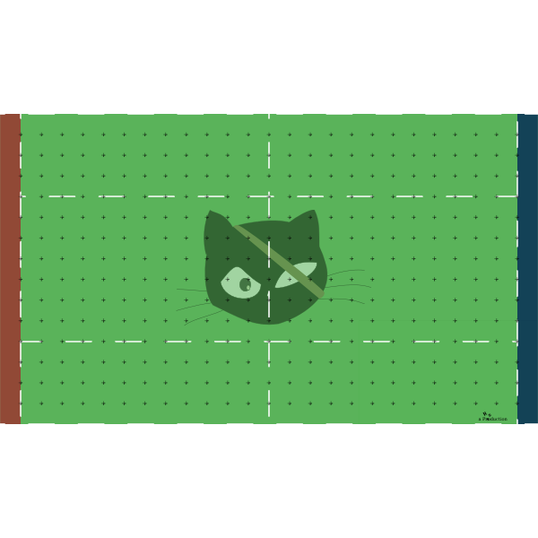SVG Blood bowl pitch vector image