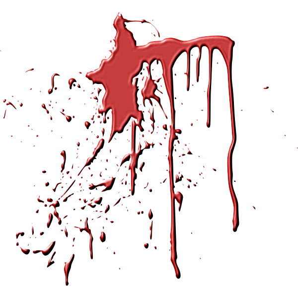 SVG Blood splash vector image