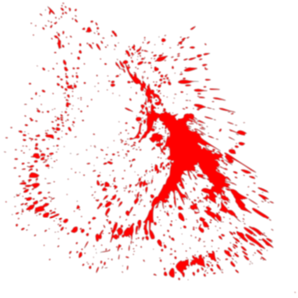 SVG Blood splatter