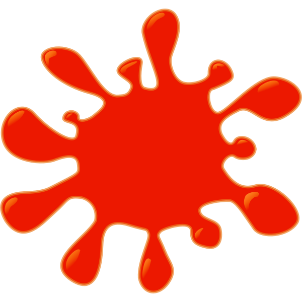 SVG Blood stain vector image