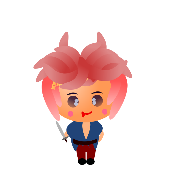 SVG Bloodthirsty kid