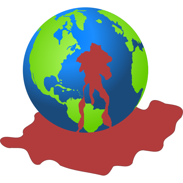 SVG bloody Earth