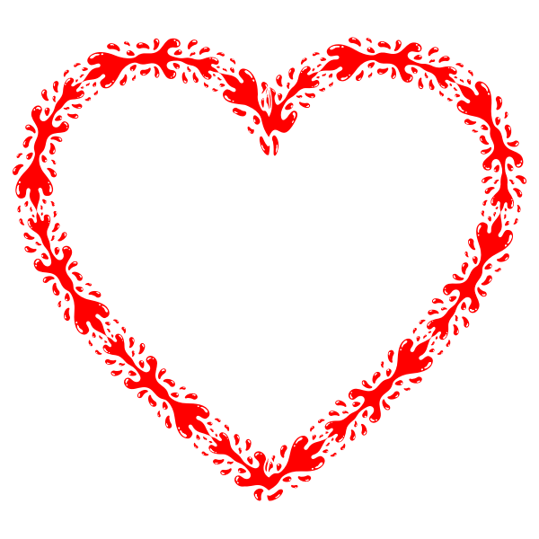 SVG Bloody heart