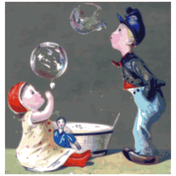 SVG Blowing Bubbles - Daily Sketch 32