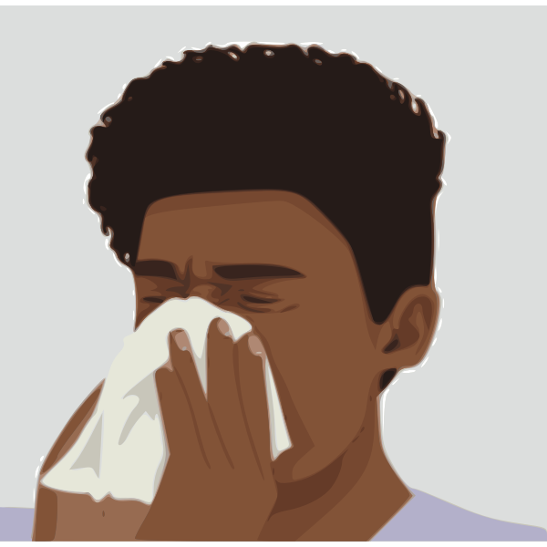 SVG Blowing nose