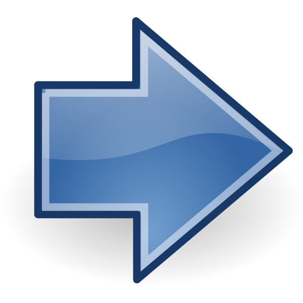 SVG Blue arrow