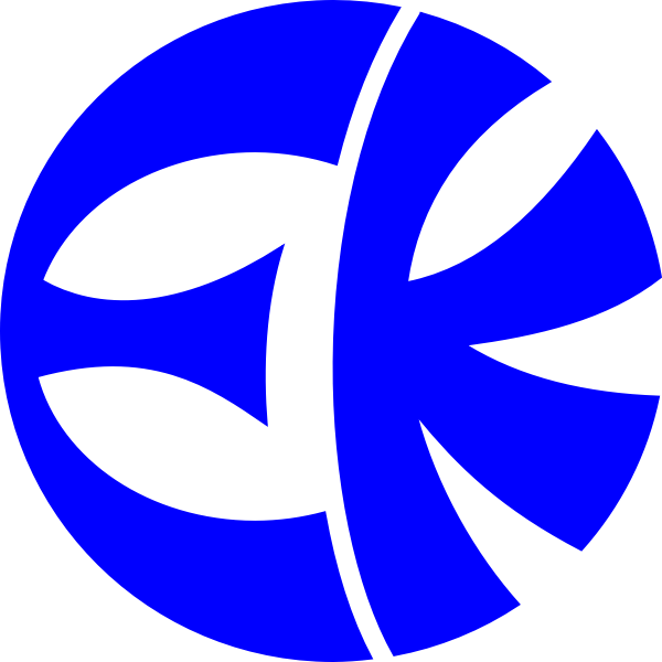 SVG Blue arty icon