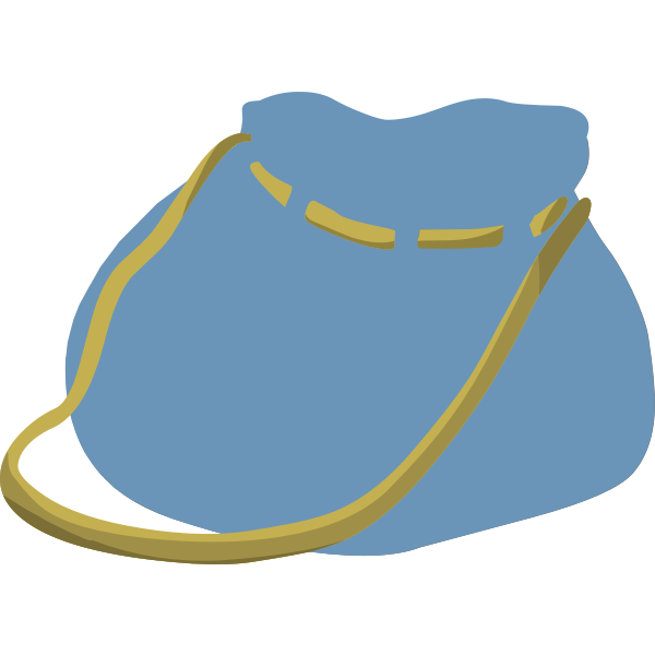 SVG Blue bag