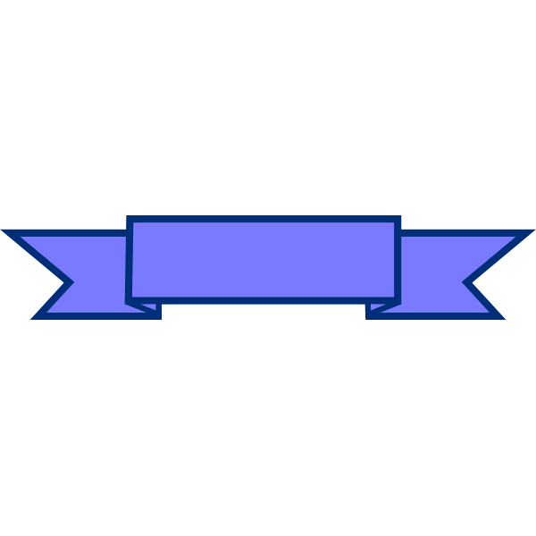 SVG Blue banner