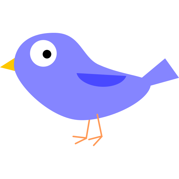 SVG Blue bird