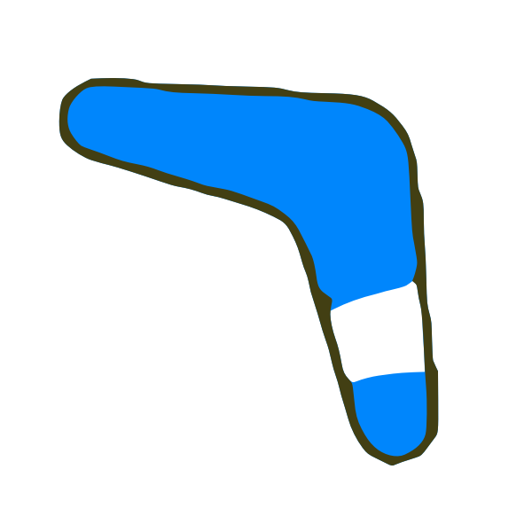 SVG Blue boomerang-1574415758