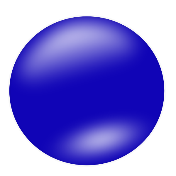 SVG blue circle