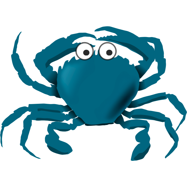 SVG Blue crab