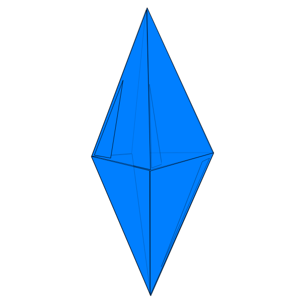 SVG Blue crystal