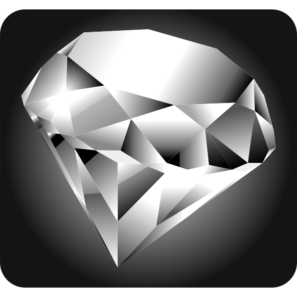 SVG Blue diamond image
